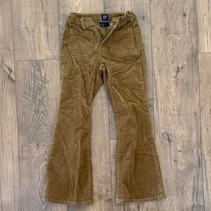 GAP Tan Corduroy Flare Pants